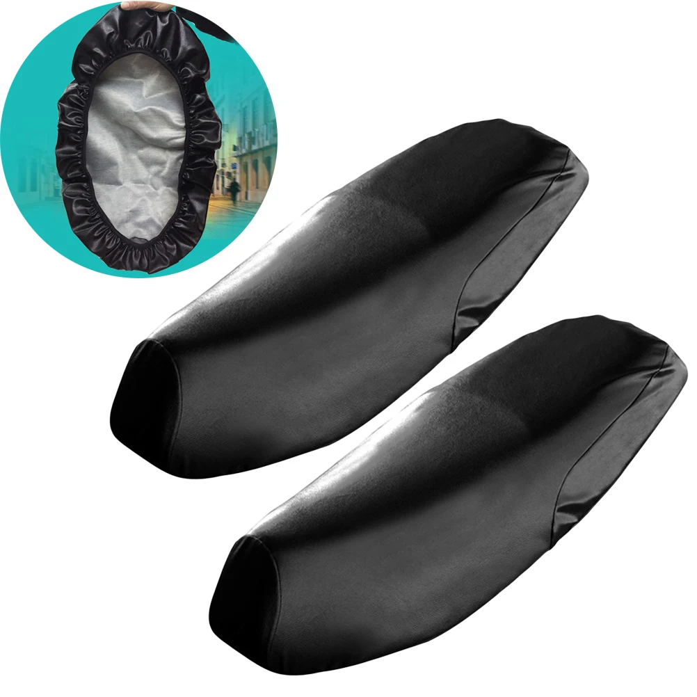 

2 шт. водонепроницаемых чехлов для мотоциклетных сидений, мягкие дышащие противоскользящие подушки для длительных поездок