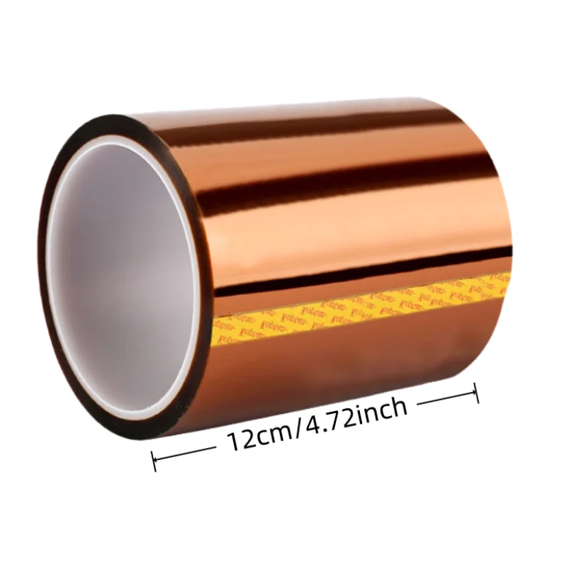 

100-200 мм клейкая изоляционная клейкая лента, лента Kapton, полиимидная лента Kapton, тепловая лента для защиты доски