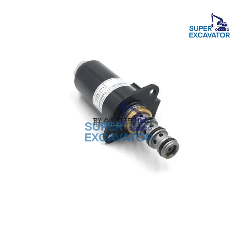 For Kobelco SK200 SK230 SK250 SK260 SK350-6E/350-8 Super Eight pilot safety locking Solenoid valve Excavator Parts