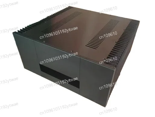 

Aluminum Goldmund Stereo Amp Chassis, Dual-Side Heatsink Power Amplifier Case