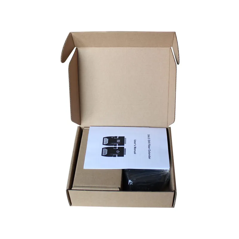 Volle HD DVI Fiber Extender DTR2L 2 LC Port Fiber Extender Sender Empfänger Unterstützung Einzigen Multi Modus