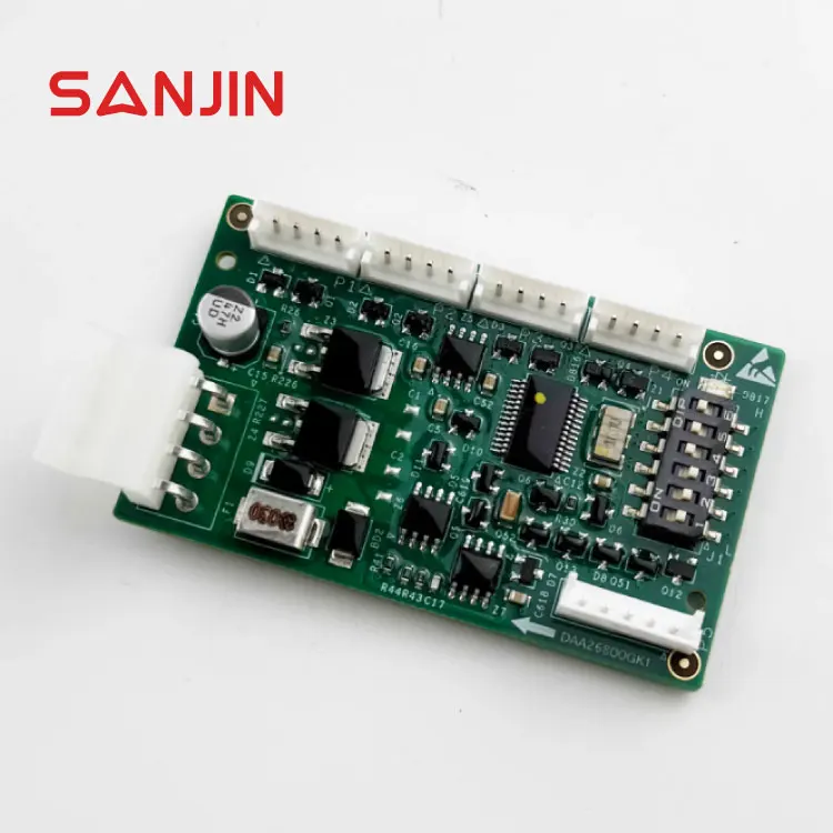 OTS DAA26800GK1 Modern Design Horizontal Plug Vertical Elevator Communication Board RS14 Office Building Elevator Address 1 1