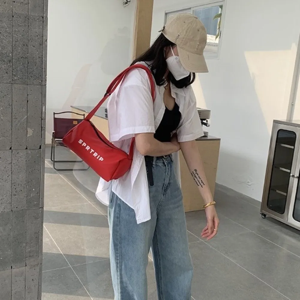 عادية أكسفورد القماش حقيبة مربعة حزام قابل للتعديل سعة كبيرة وسادة كروسبودي حقيبة تخزين مقاوم للماء حقيبة كتف المدرسة