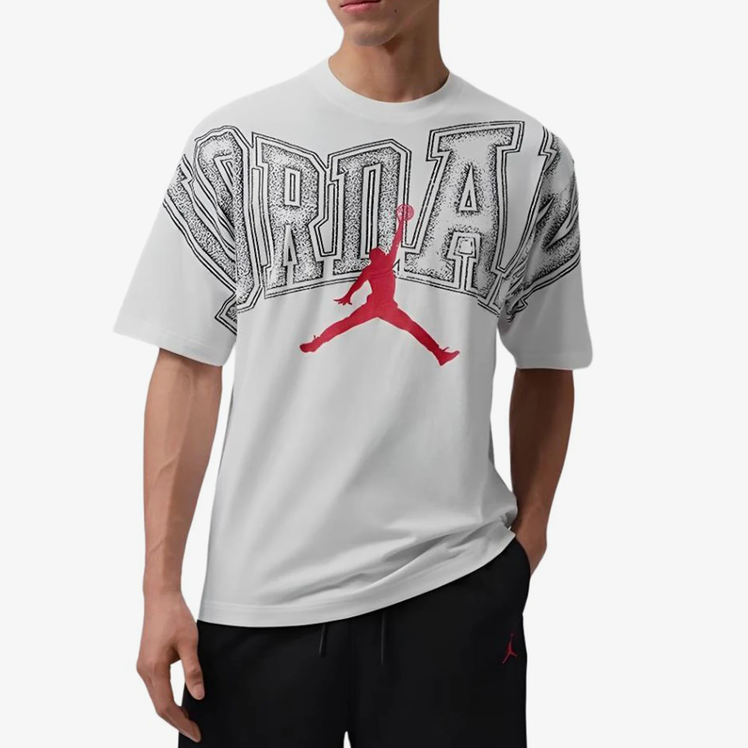 Nike genuine JORDAN printed pattern short sleeved T-shirt, new short sleeved T-shirt IQ0709-100