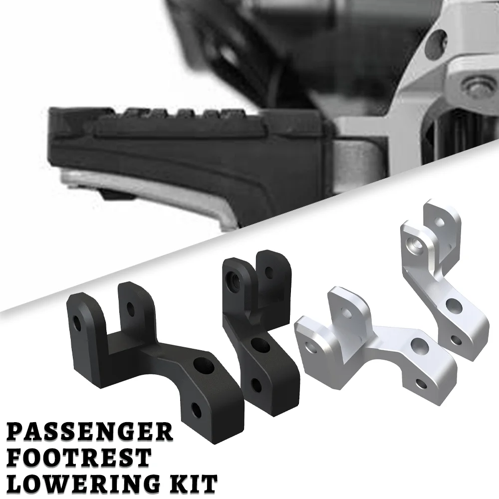 

For BMW R1300GS R 1300GS R1300 GS 2024 2025 Motorcycle Passenger Footrest Lowering Kit Foot Pegs Footpeg Relocation Accessories