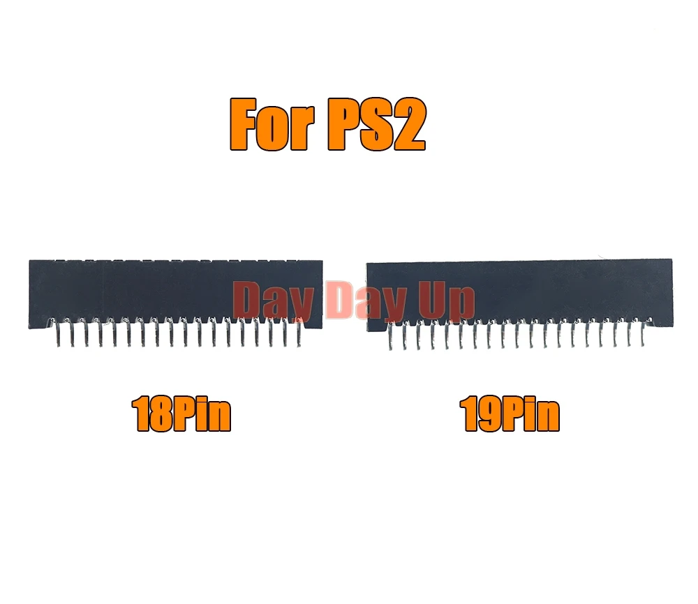 Soquete de filme chave, 2 peças, 18 pinos, 19 pinos, 32 pinos, para sony ps2, fita flexível, cabo flexível, porta de conexão, conector de soquete de filme condutor