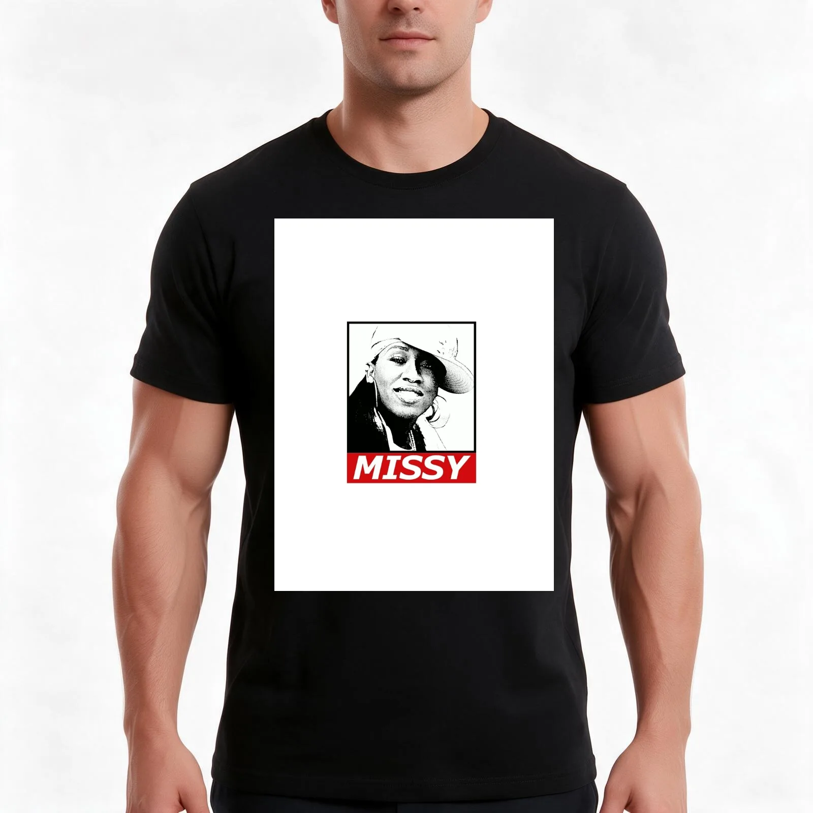 Missy T-Shirt Summer Casual Cotton Tee Oversized Streetwear Tops Vintage Graphic Print Loose Fit Short Sleeve 100% Cotton