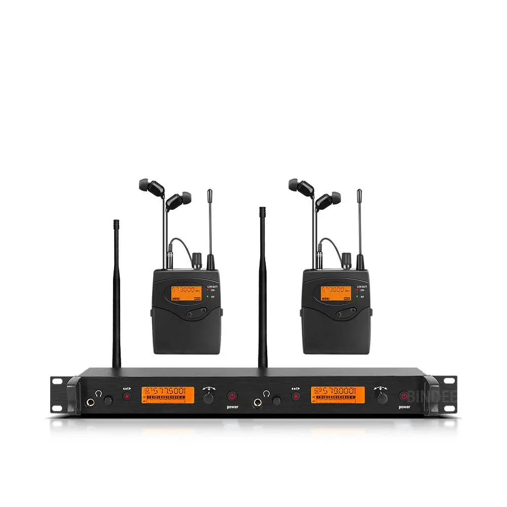 Professional Wireless In-ear Monitoring System6/8/10/12Channel Multi-bodypack Monitor, Band Stage Outdoor in-ear monitor SM-2050