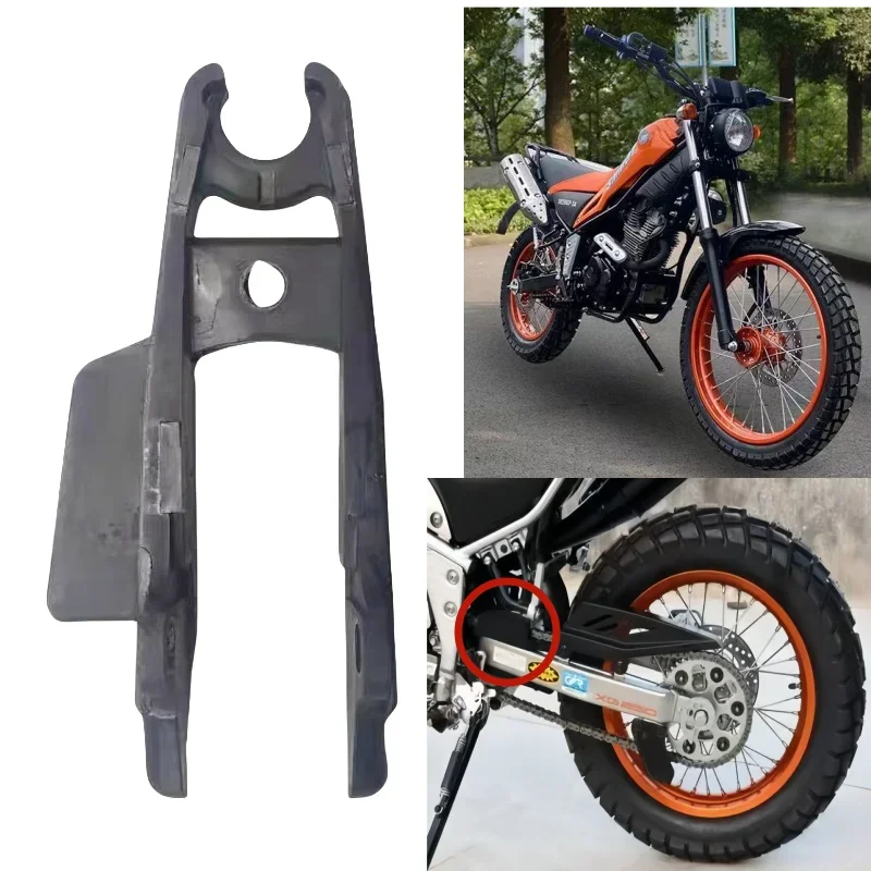 for Yamaha Tricker XG 250 Motorbike Swing Arm Swingarm XG250 Motorcycle Chain Slider Chain Separater