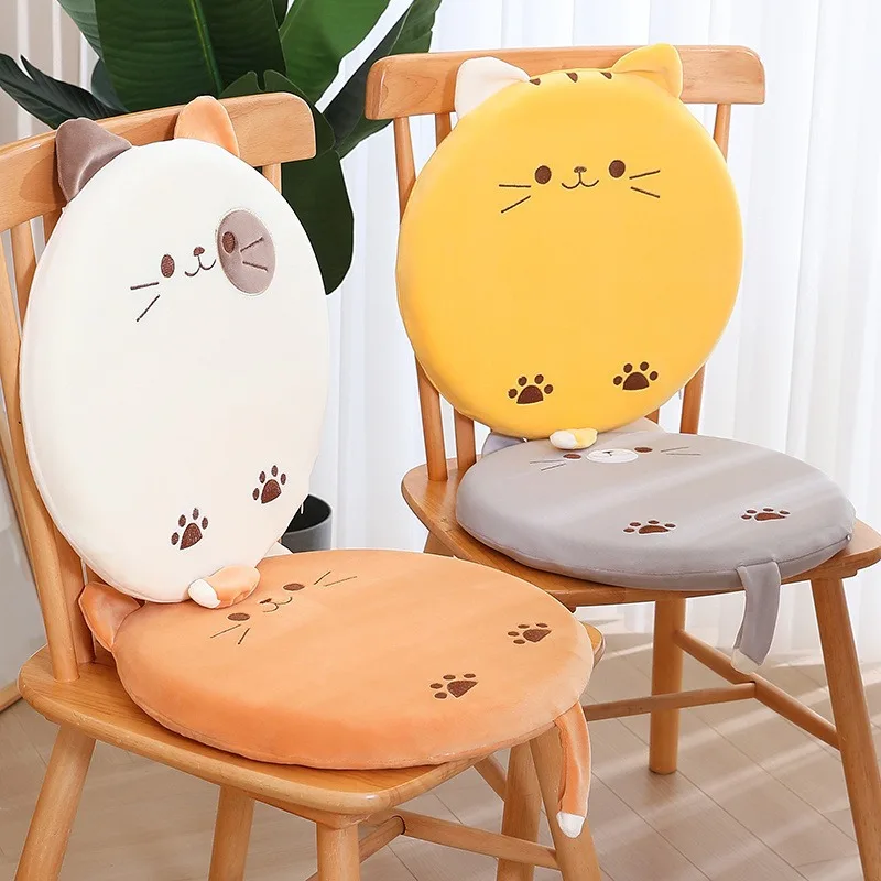 High quality flower shaped cushions for office cats, solid color home furnishings