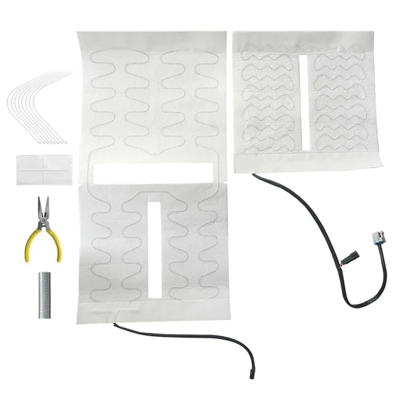 15193975 2 Seat Heater Element Pad Kit For Chevy Avalanche Sierra Yukon 2003 2004 2005 2006 641106 641105 88940288 88940289
