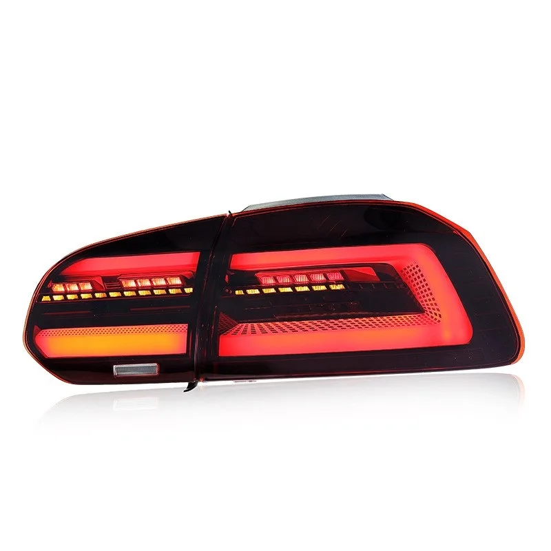 For 2009 2010-2011-2012 2013 VW golf 6 mk6  Taillight assembly, LED running lights, turn signals, brake lights, reverse lights