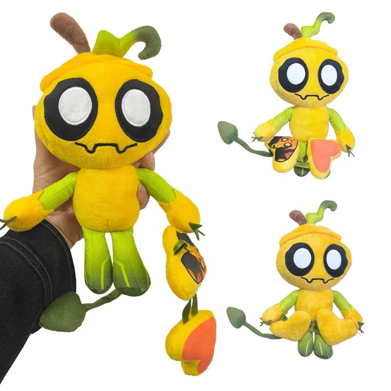 

Горячая 2026 НОВАЯ милая плюшевая игрушка Dandy's World Gourdy, рождественская игра, мягкая кукла в виде тыквы, подарки на день рождения, праздник, игрушки для украшения комнаты