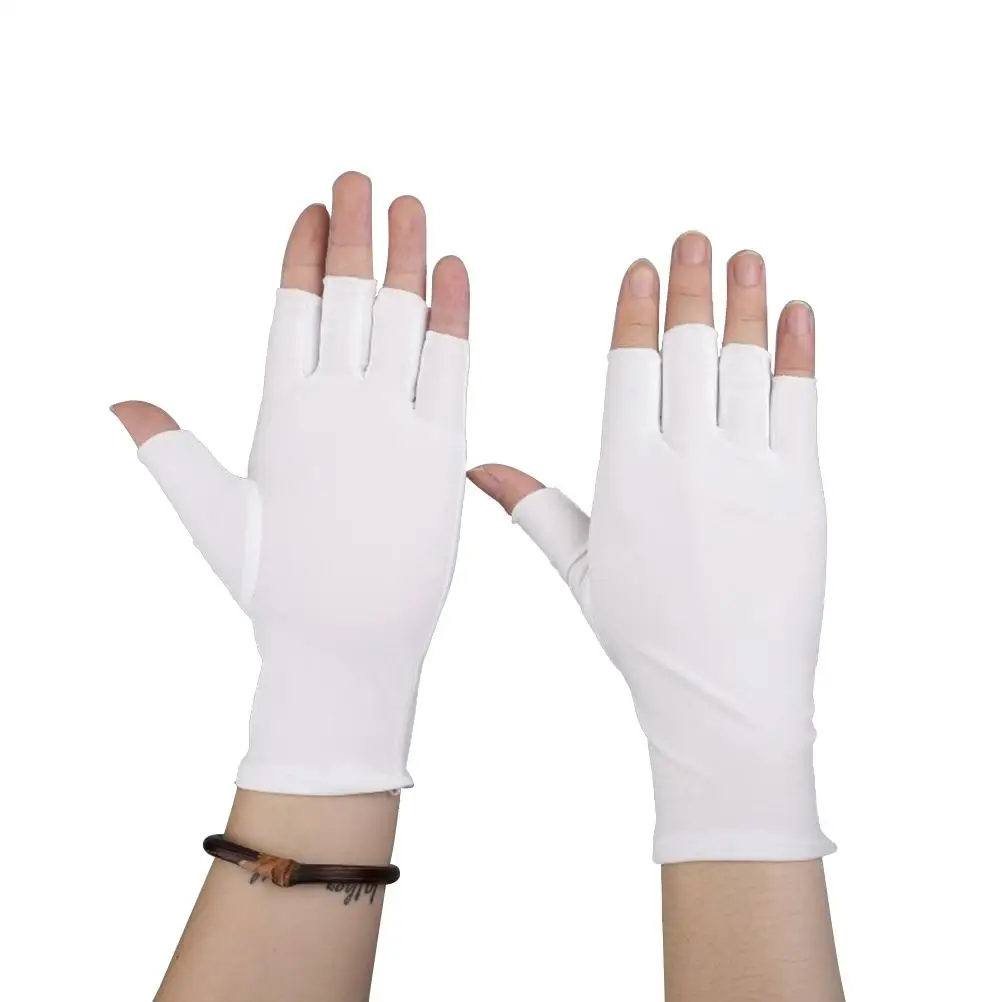 

Sun Protection Half Finger Gloves Lightweight UV Sunblock Cycling Driving Touch Screen Compatible Outdoor Activities