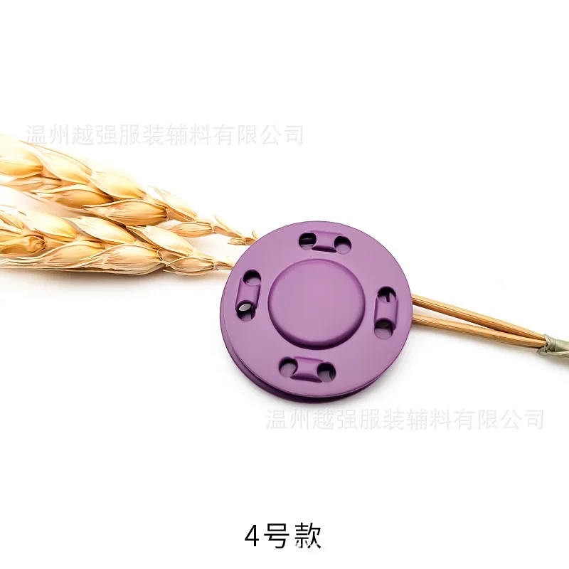 10 Pairs Color Magnet Button Suction Iron Invisible Hand Sewn Metal Magnetic Female