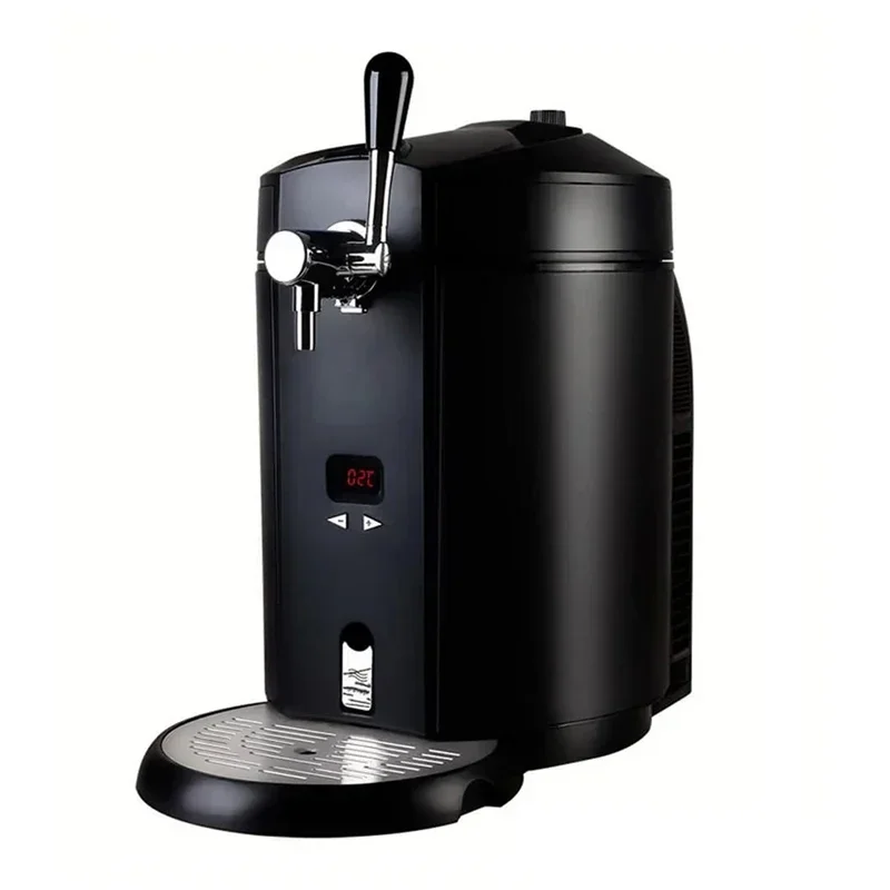 5l Mini luftgekühlte Fassbier maschine automatische selbst brauende Bier ausrüstung Bier maschine kleiner Grill zug