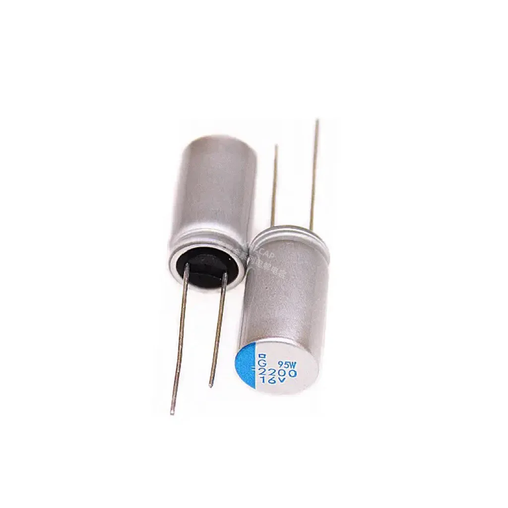 

Imported direct-plug aluminum electrolytic solid state capacitor 16V2200UF 10X20 Japanese Black Diamond PSG low ESR