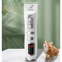 professional hair trimmer machine for pets body clipper rechargeable electric shaver hair cutting machine for dogs cats rabbits
