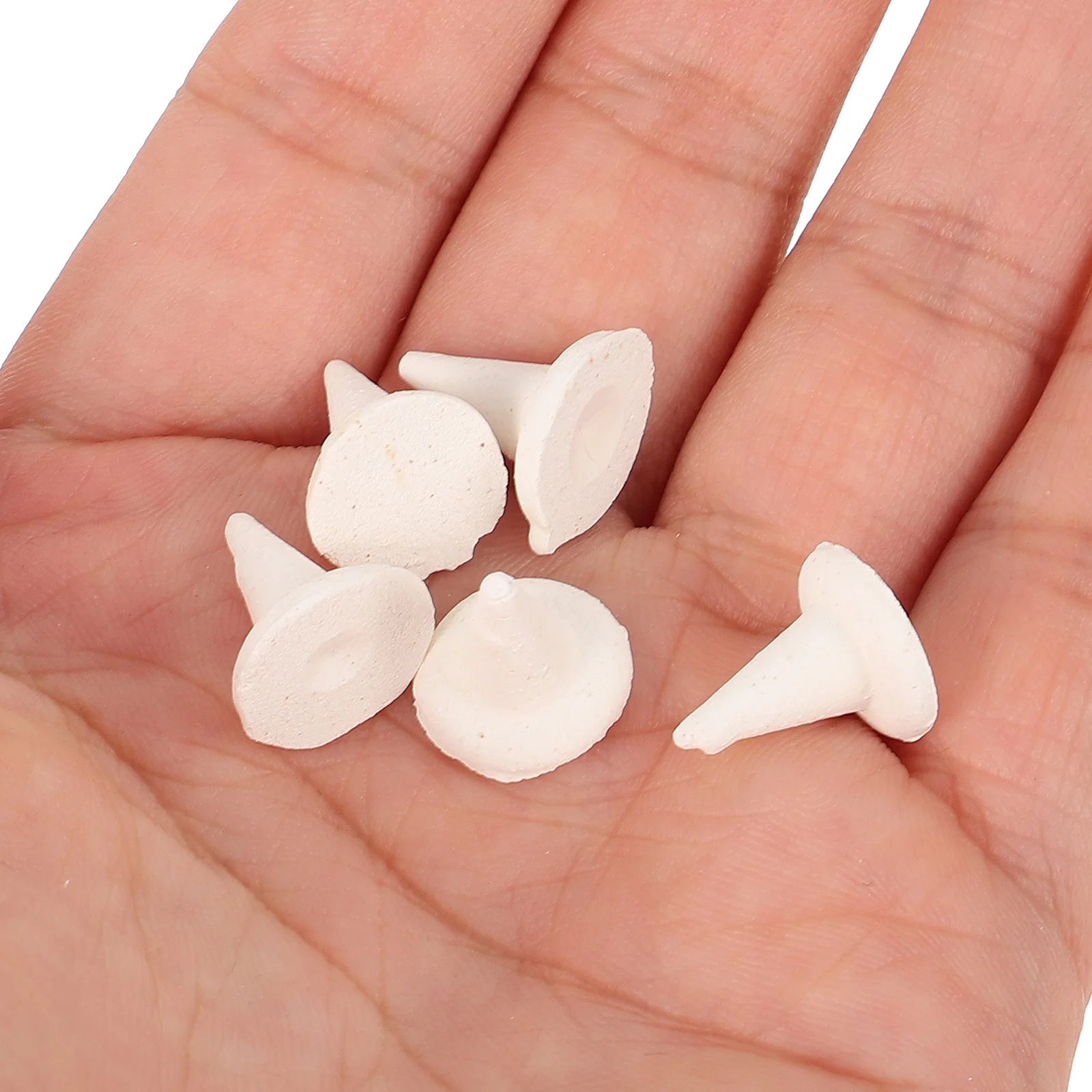 10Pcs Pottery Kiln Nails Refractory Support Nails Kiln Supporting Tools Clay Sculpture Tools Ceramic Refractory Support Nail