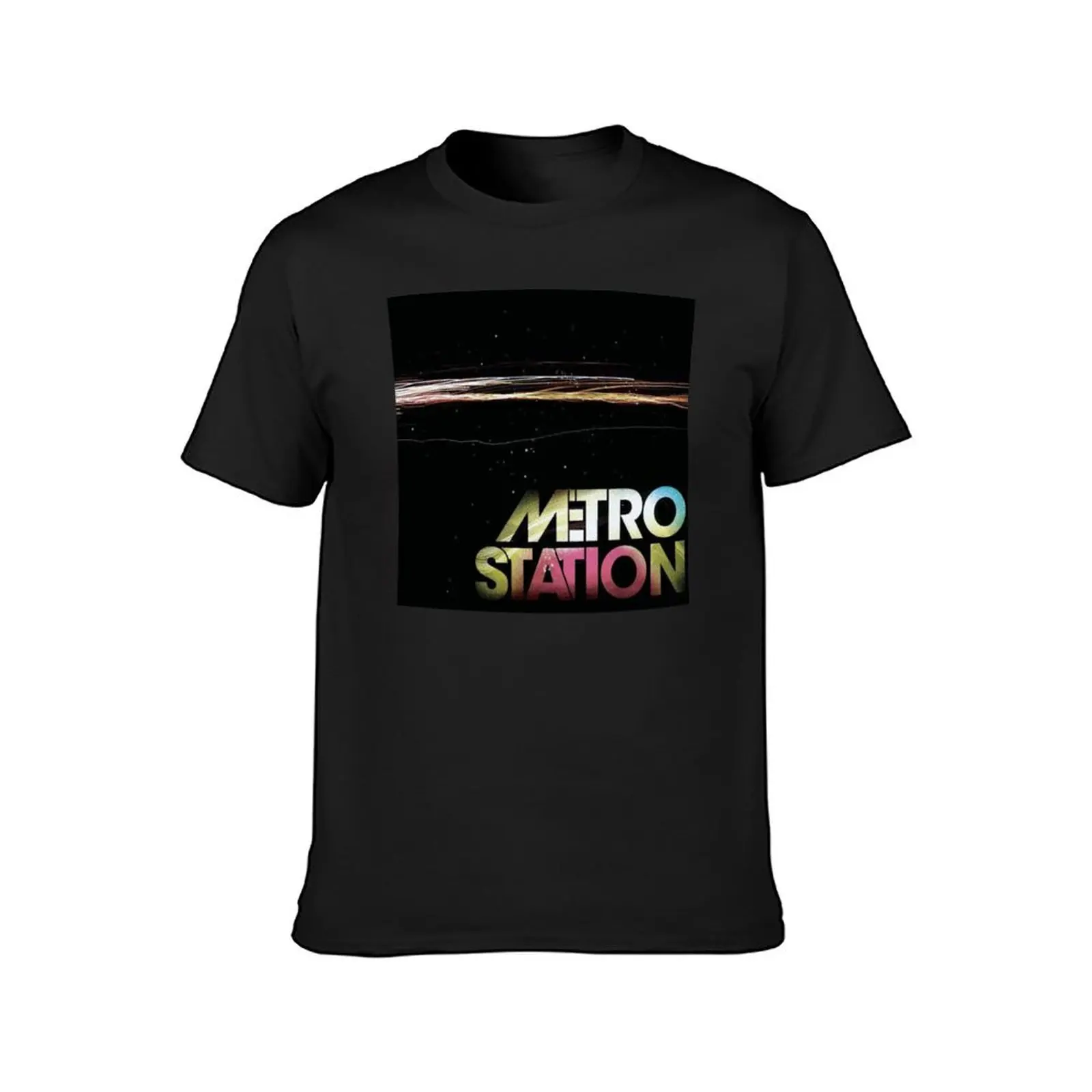 Metro Station - Metro Station T-Shirt anime sweat sublime T-shirts for men cotton