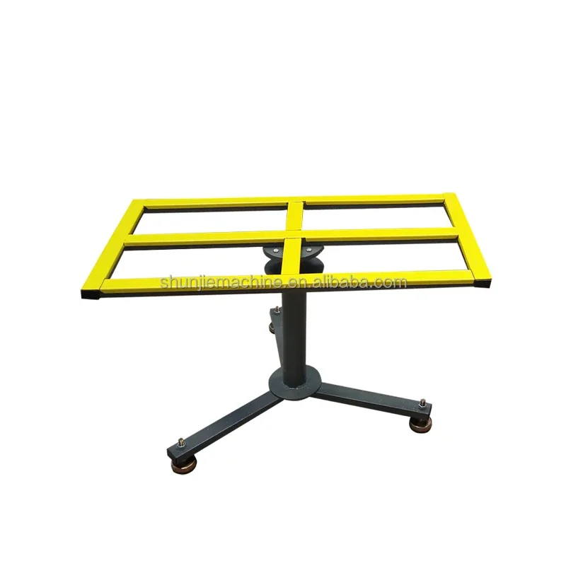 Heavy Duty Workshop Table Workbench Rotating Door And Window Assembly Steel Work Bench For Industrial Rotatory Rack