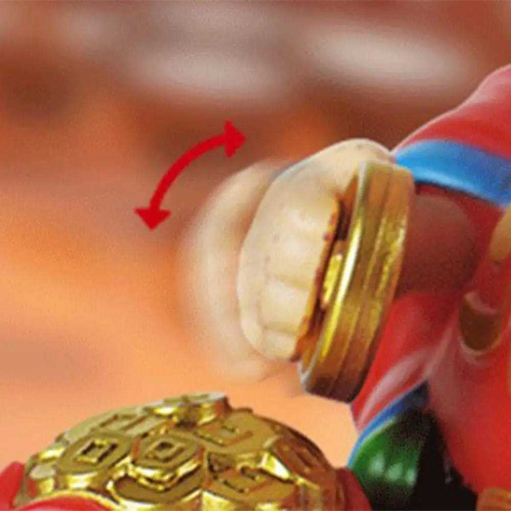 

Creative Solar Powered Car Ornament Cartoon Chinese Style Solar Swinging God of Wealth Gift Plastic Auto Interior Decoration