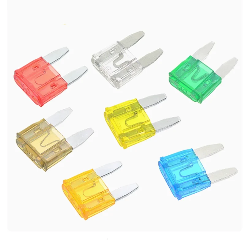 10pcs Mini Medium Car Fuse 1A 2A 3A 5A 7.5A 10A 15A 20A 25A 30A 35A 40A Amp Clip Fuse For Car Truck