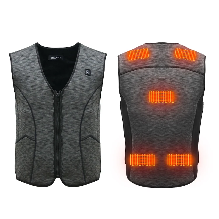 

Electrical wire jacket vest for ski electrical heated jacket in winter electric warmer jacket vest