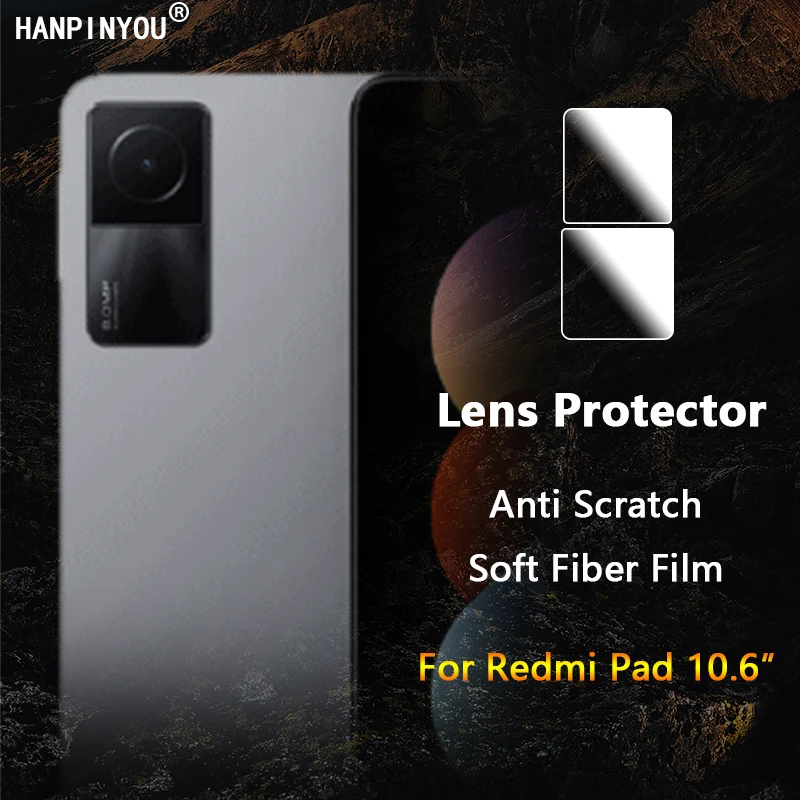 

Lens Protector For Xiaomi Redmi Pad 10.61" Ultra Clear Slim Soft Transparent Back Rear Camera Lens Film -Not Tempered Glass