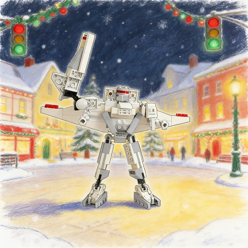 

183pcs MOC Originals Decepticon Airbrake Model Building Blocks Construction DIY Creative Idea Christmas Gifts Toys Education