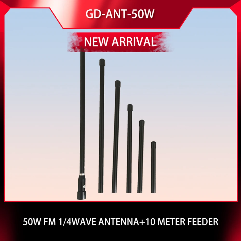 Imagem -02 - Antena Onda Gd- Ant50w 10 Metros Alimentador