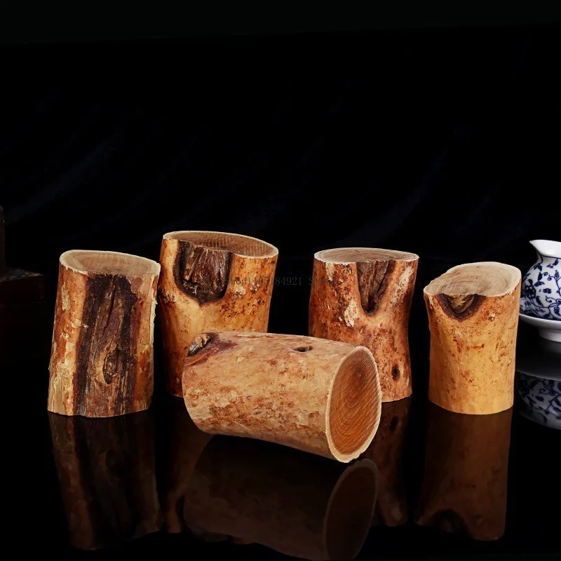 Bloques de Madera de Sándalo de Australia Occidental de 10 cm y 500 g, Segmentos Circulares Hechos a Mano, Tiras de Aromaterapia, Material para Purificar el Aire