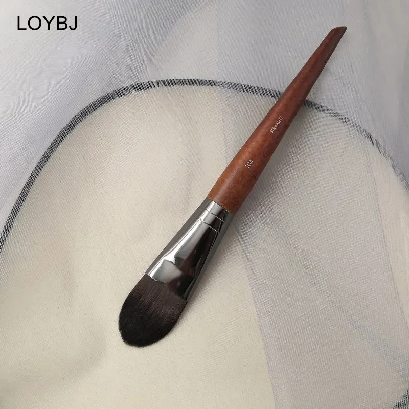 LOYBJ Professional Foundation Brush Cosmetics Flat Makeup Brushes Liquid Foundation Powder Concealer Contour Make Up Beauty Tool