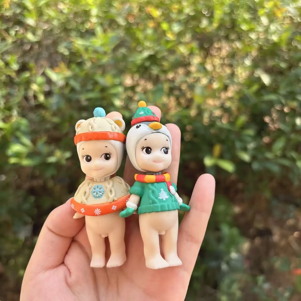 

Angel Christmas Dinner Series Mini Figures Message Of Love Ornaments Cactus Dinosaur Flower Seoul Gifts Random 1Pc