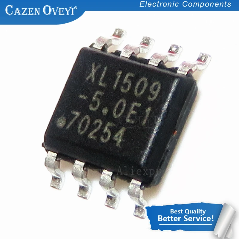 10pcs/lot XL1509-5.0 E1 XL1509-5.0 XL1509 5.0V SOP-8 In Stock