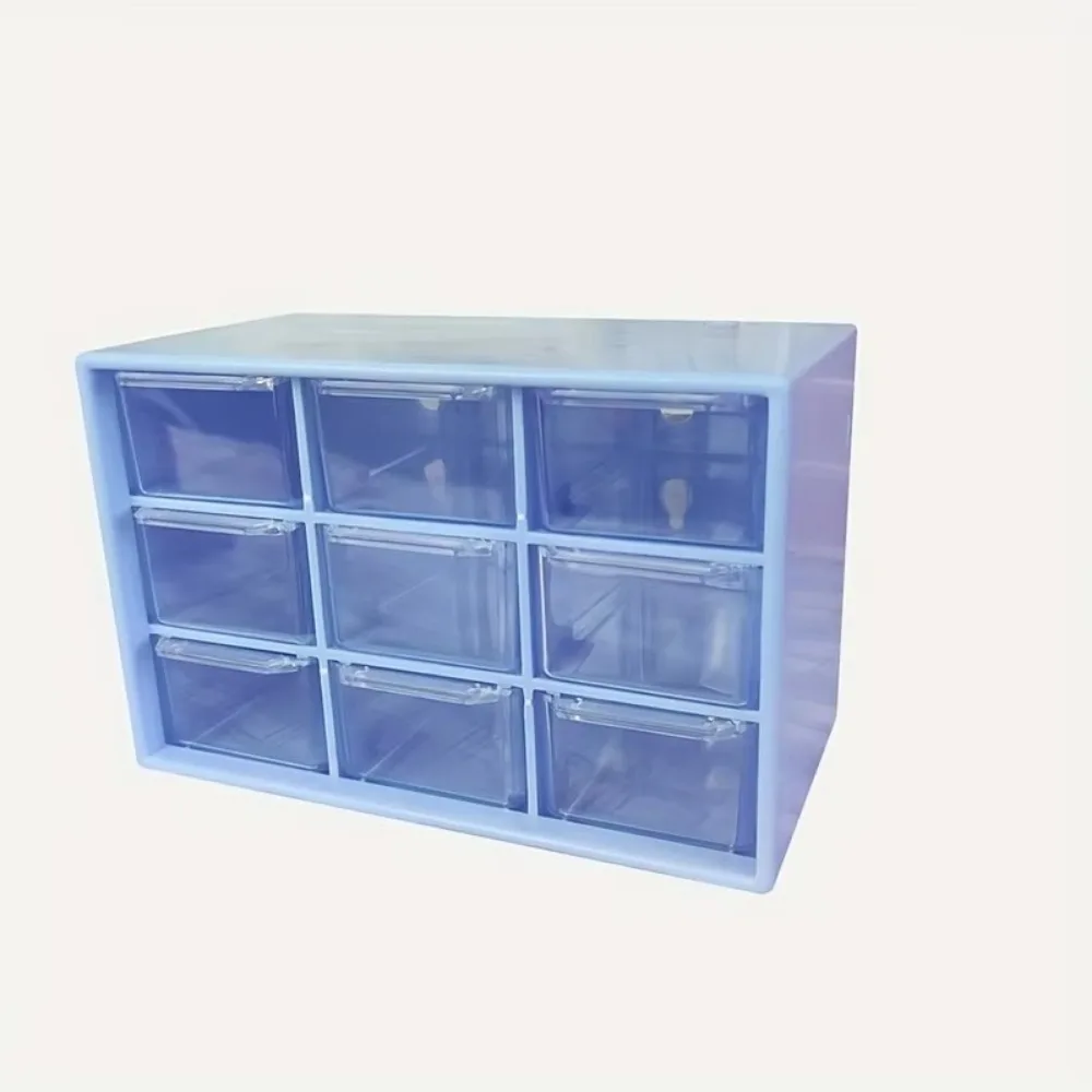 Dustproof Desktop Drawer Organizer with 9 Grids