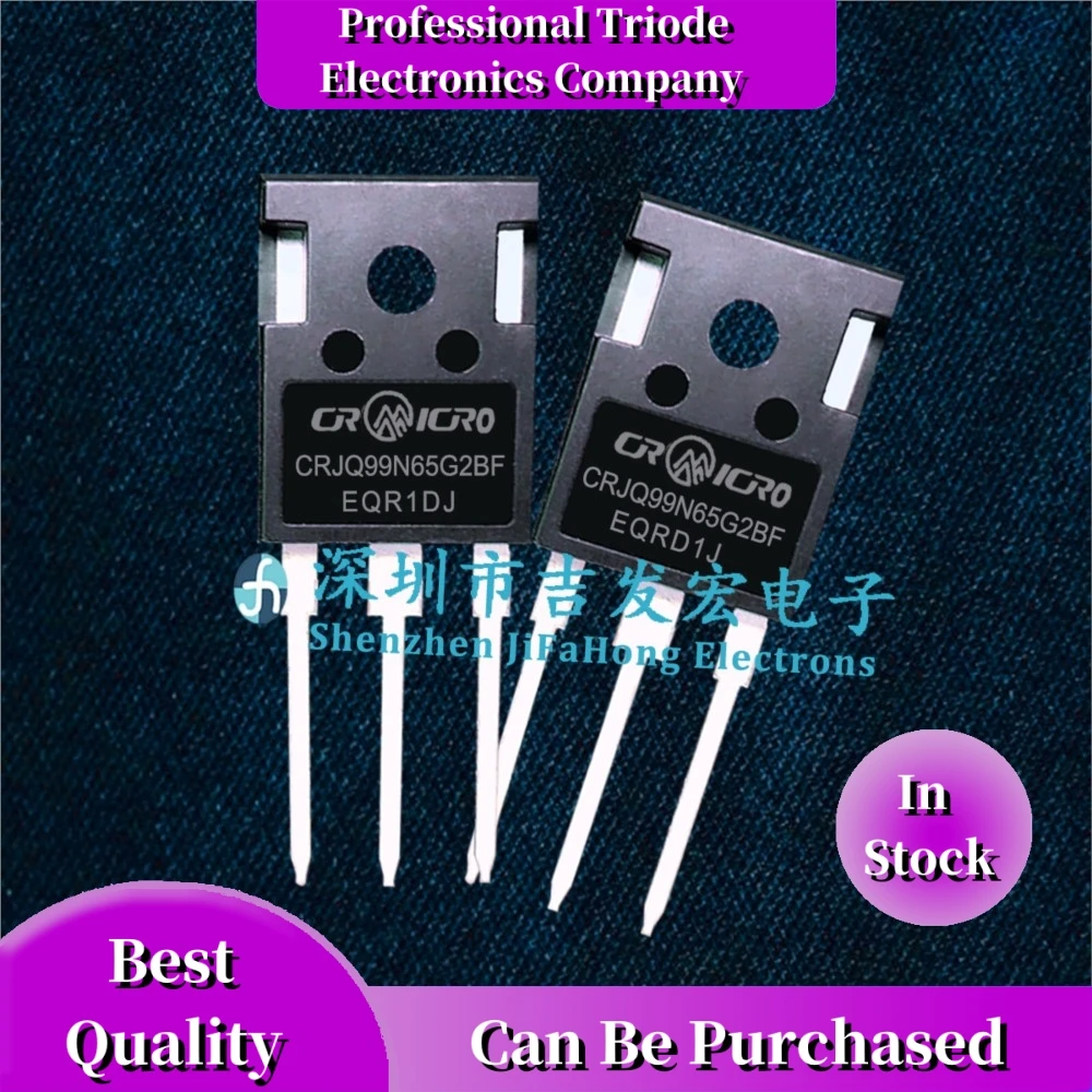 10PCS CRJQ99N65G2B 31A 650V TO-247 10Em Estoque Entrega Rápida