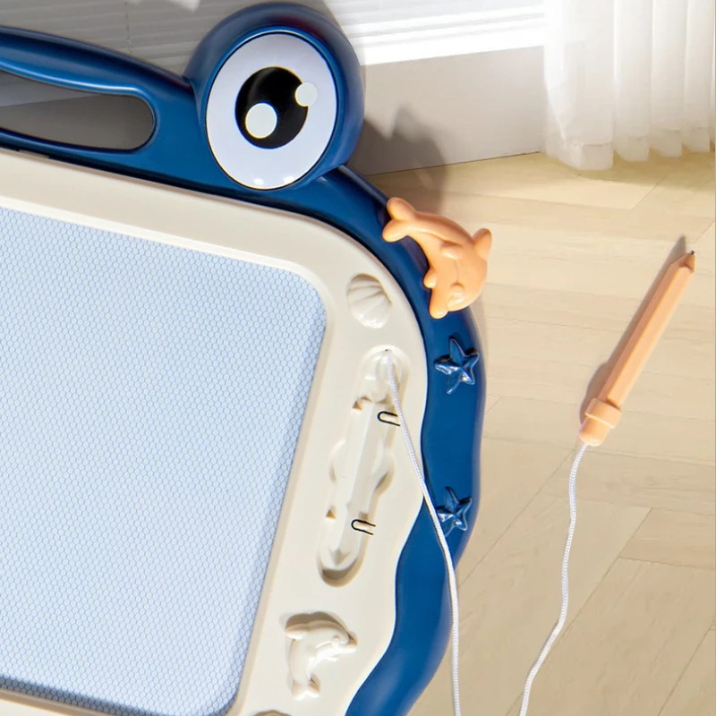 لوحة رسم كرتونية للأطفال، لوحة كتابة قابلة للمسح، لوحة خربش مغناطيسية، لعبة أطفال مونتيسوري تطور الإبداع