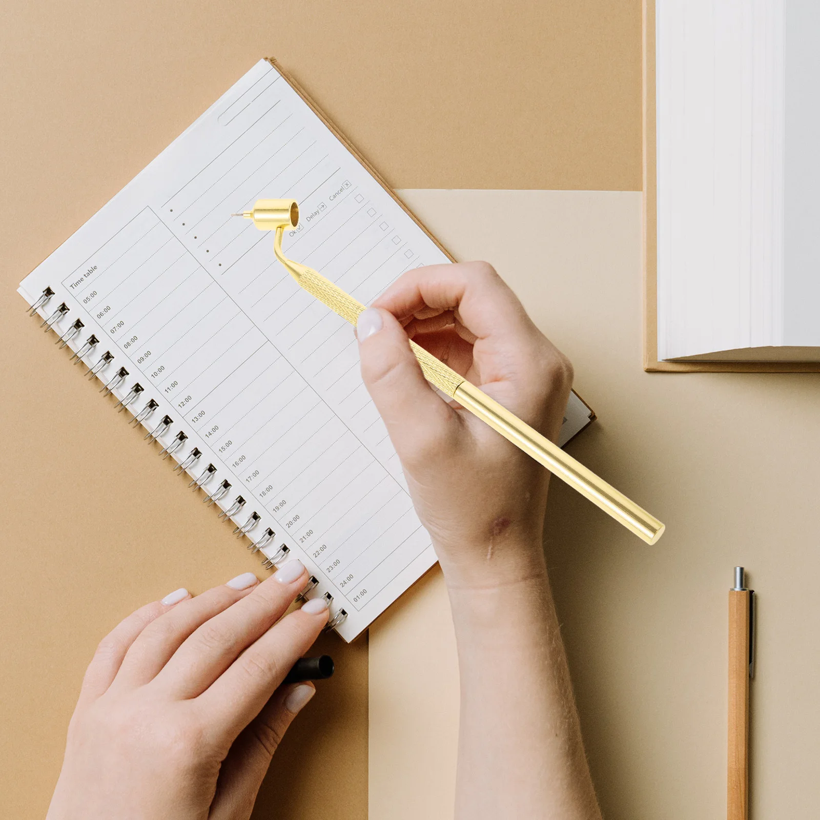 

Liquid Writing Pen Metal Body Fine Line Precision Paint Applicator For Fabric Car Scratch Repair Diy Craft Detailing Pen