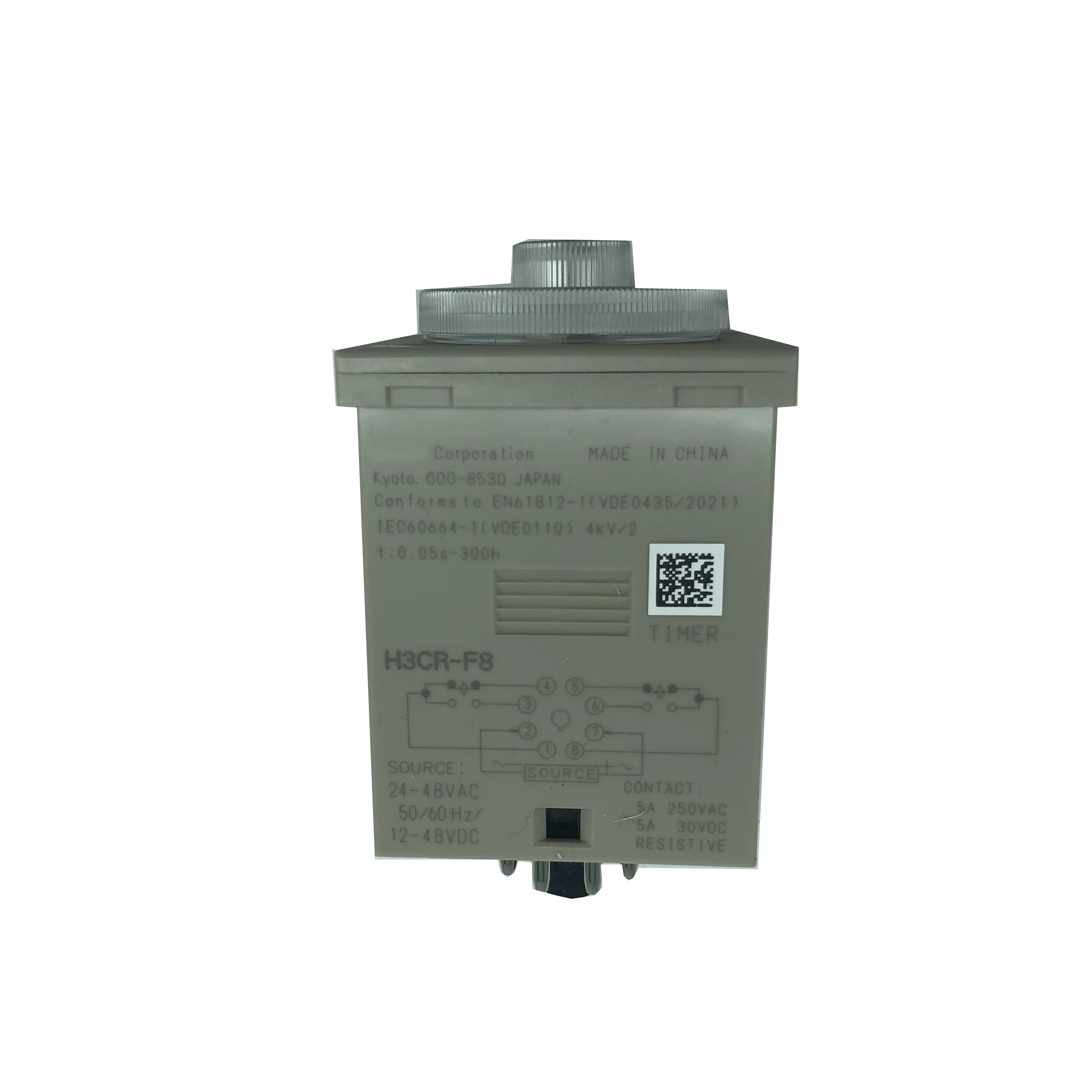 New Original H3CR-F8 Time Relay PLC Programming Dedicated Controllers RS485 Communication Industrial Control Stock Warehouse