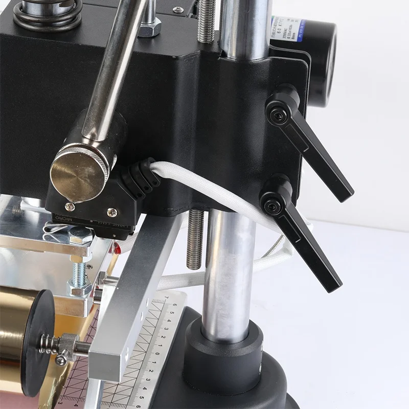 T Slot Digital Embossing Hot Foil Stamping Machine for PVC Leather PU And Paper - Precision Craftsmanship Tool