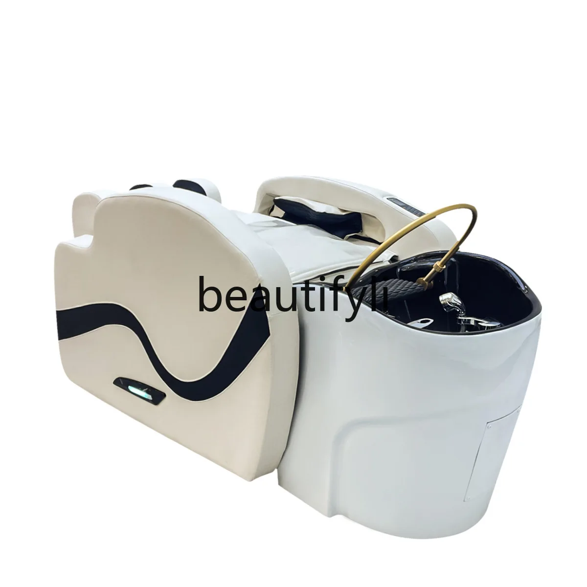 

Automatic intelligent electric massage shampoo bed ceramic basin shampoo flush massage integrated