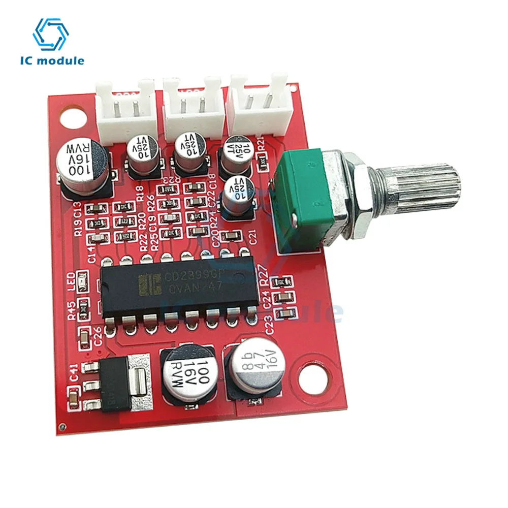 DC5-15V CD2399 PT2399 Microphone Reverb Plate Reverberation Board No Preamplifier Function Module