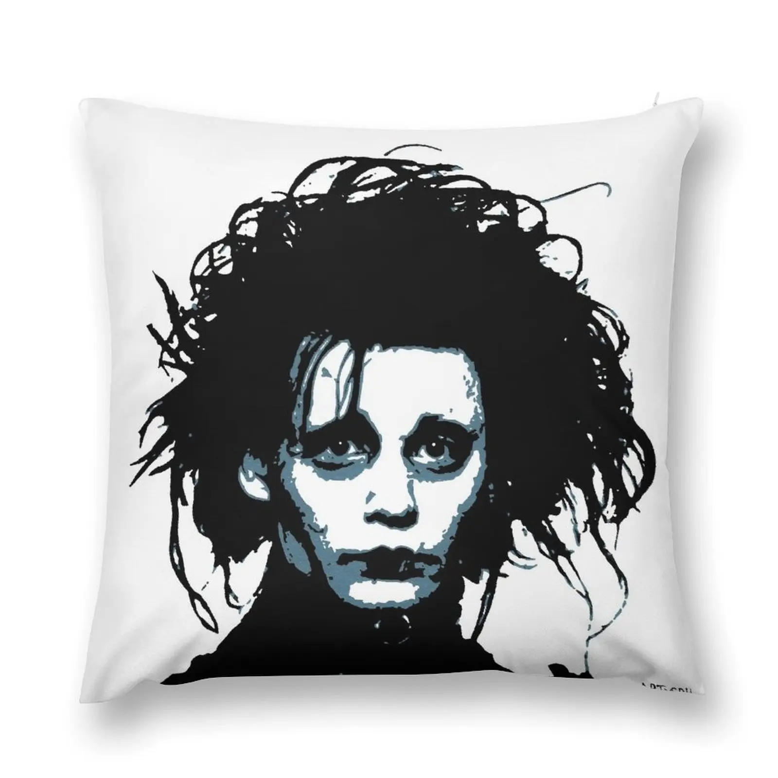 Edward Scissorhands Throw Pillow Christmas Pillow Embroidered Cushion Cover sleeping pillows pillow