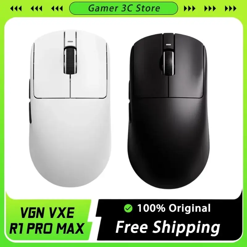 

Беспроводная эргономичная игровая мышь, модель VGN VXE R1 Pro Max