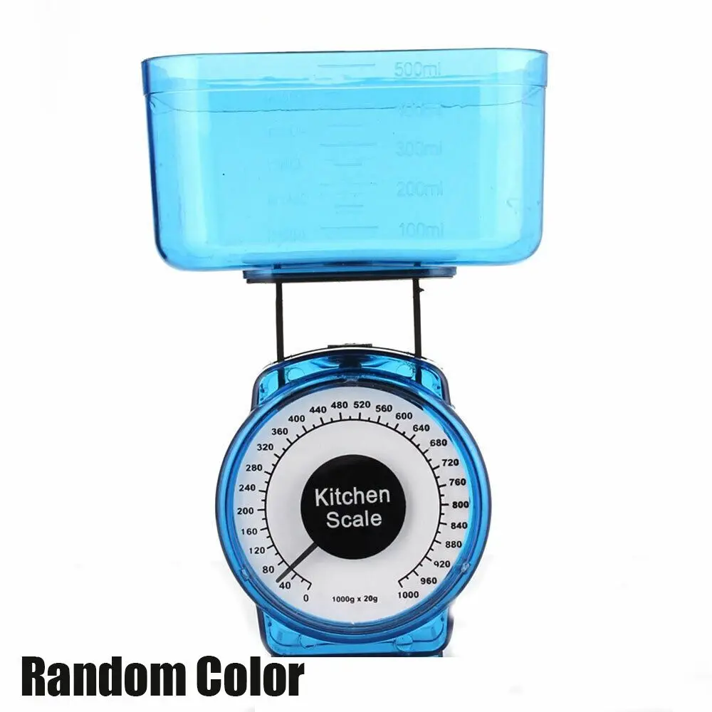 ميزان مطبخ ميكانيكي بوزن 1 كجم لمطعم المنزل وخضروات الطبخ مع مقياس ربيعي للطهي في المطاعم #5