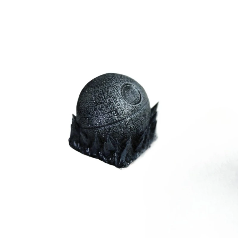 Death Star Personalize Keycap Resin 3D Artisan Handmade Key Cap Cherry Profile Customized Keyboard Accessories Esc Key Gifts: Death Star Personalizowane Nakładki na Klawisze Żywiczne 3D Ręcznie Robione Profil Cherry Akcesoria do Klawiatury  — zdjęcie produktu 7