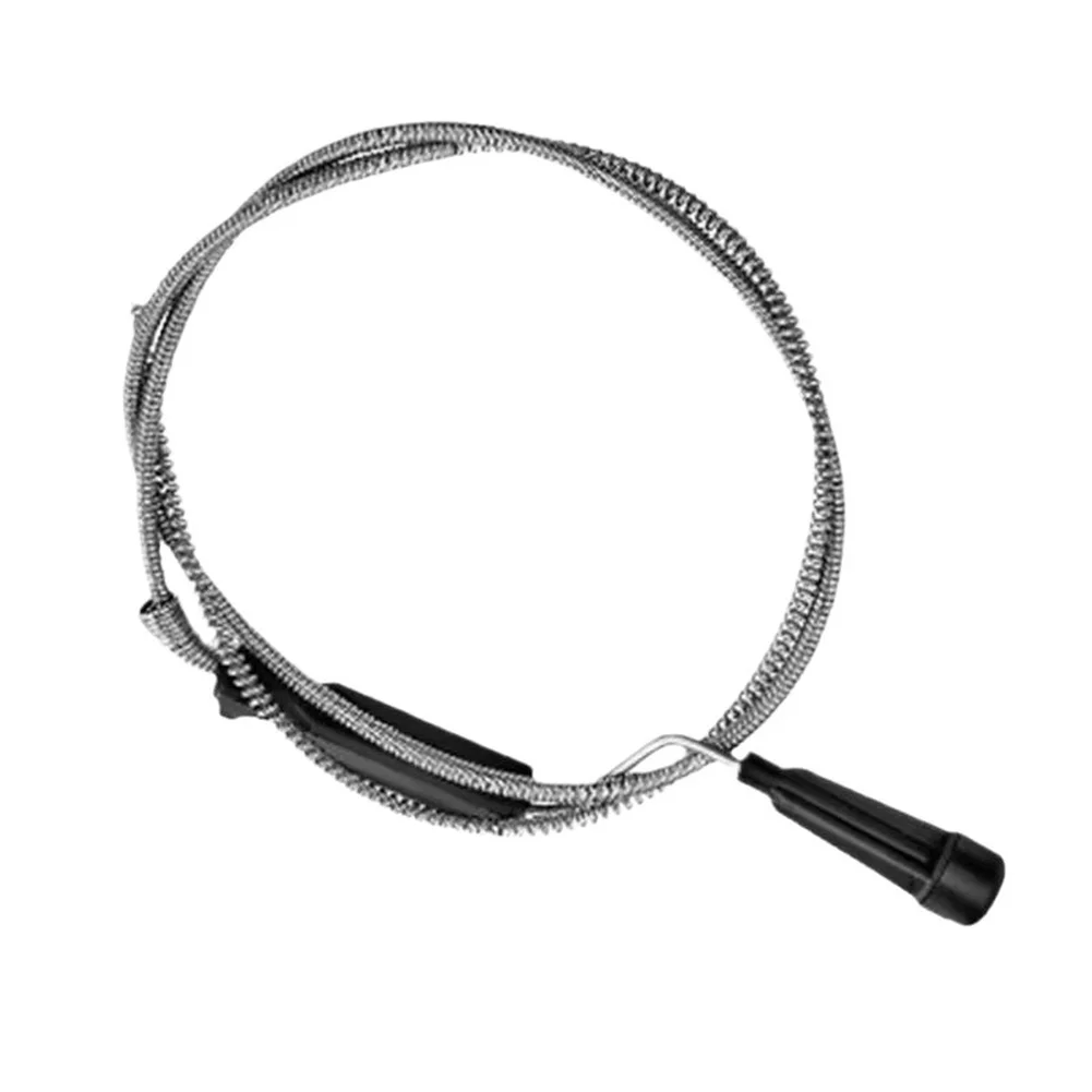 Flexible Spiral Plumbing Snake For Unclogging Sink Toilet And Bathtub Blockages Effective Hair And Debris Remover For Household