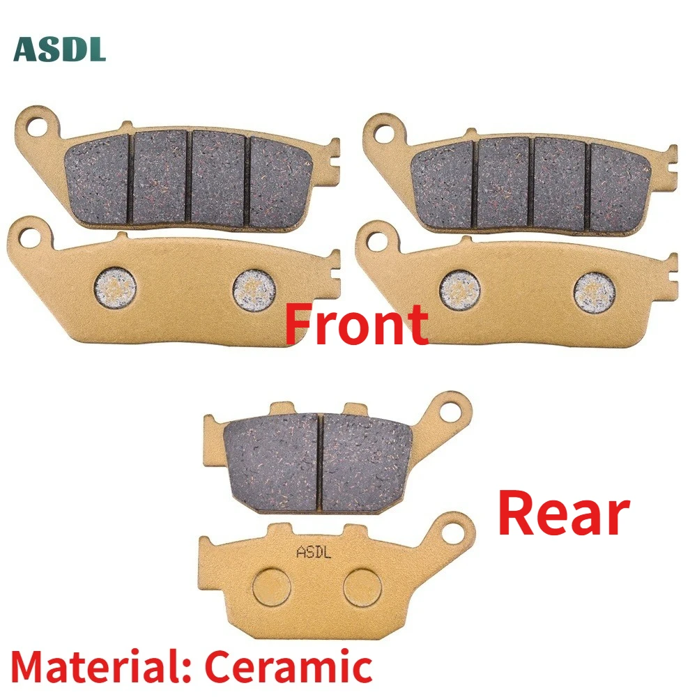 

Front Rear Brake Pads For TRIUMPH Trident 660 Tiger 800 XRx XC Street Triple 675 Bonneville Speedmaster For ZONTES R X T V 310
