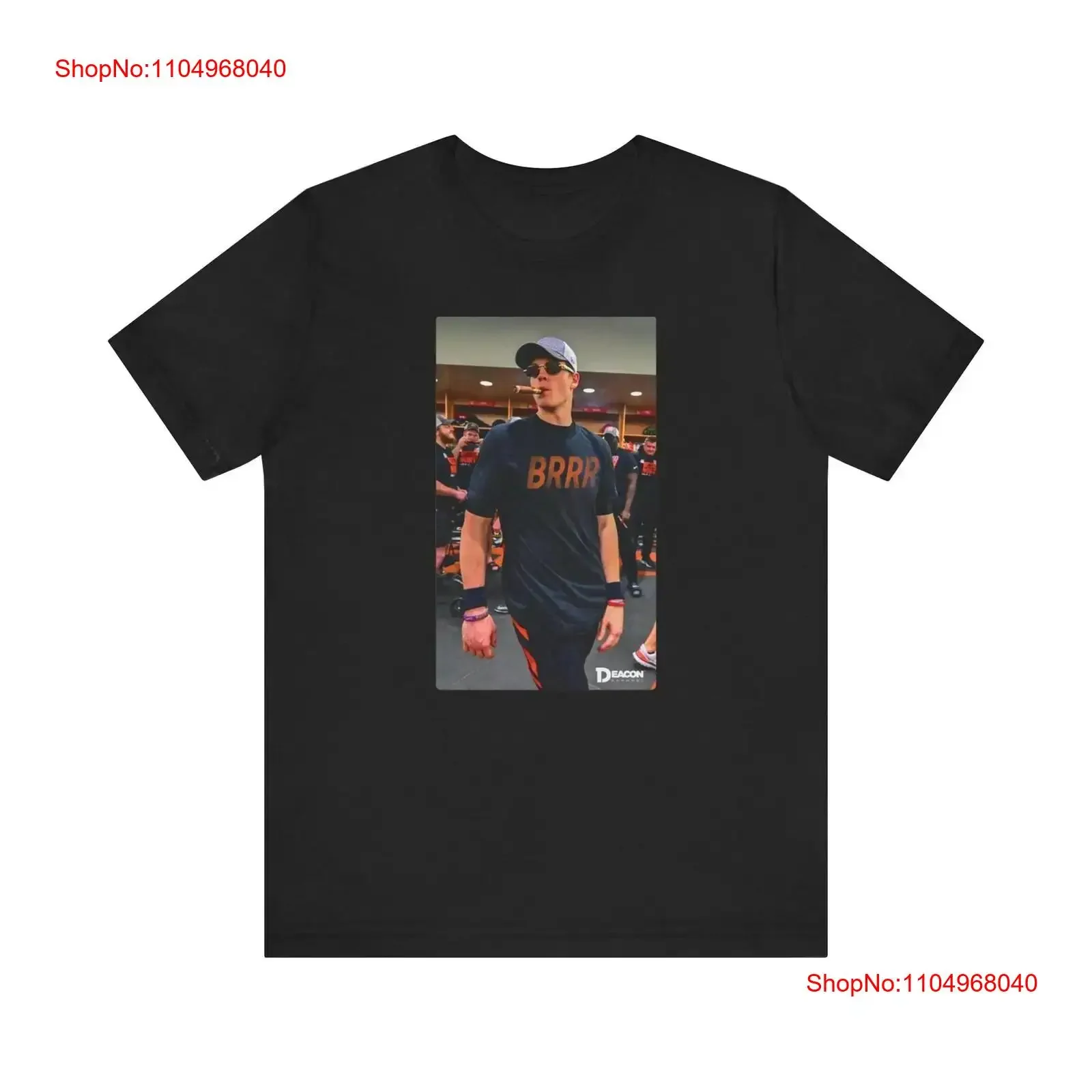 

Футболка Joe Cool BRRR Burrow, винтажный стильный повседневный стильный топ для повседневной одежды, слегка мужская мягкая дышащая уличная одежда